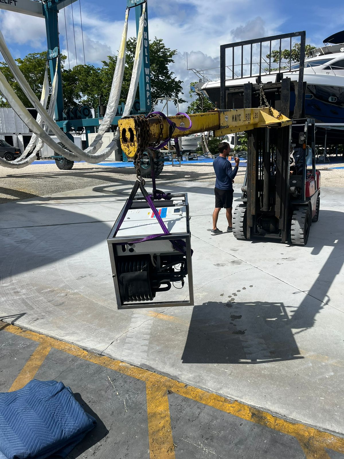 Tender operations and servicing