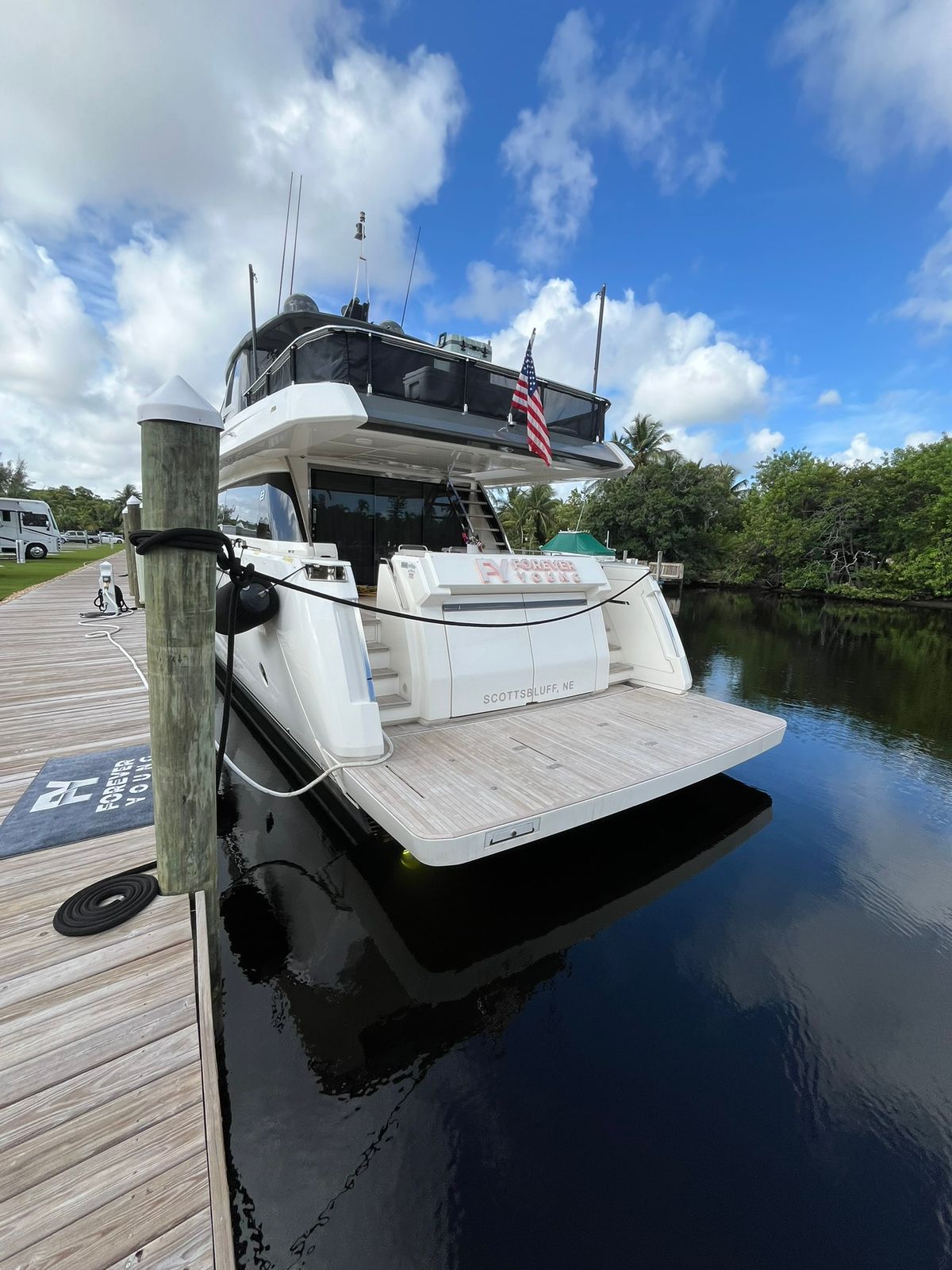 Luxury motor yacht